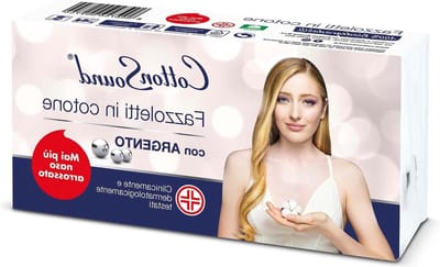 Zakdoeken van katoen - Set van 6x8 zakdoeken - 100% katoen - Hydrofiel - Antibacterieel - Biologisch afbreekbaar - Italiaanse productie