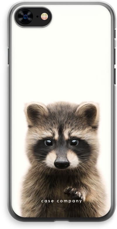 Case Company® - Hoesje geschikt voor iPhone 8 hoesje - Rocco - Soft Cover Telefoonhoesje - Bescherming aan alle Kanten en Schermrand