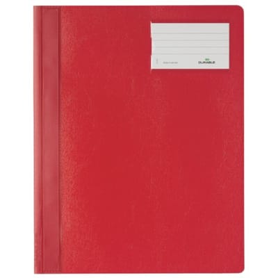 Snelhechter Durable A4 PVC etiketvenster rood