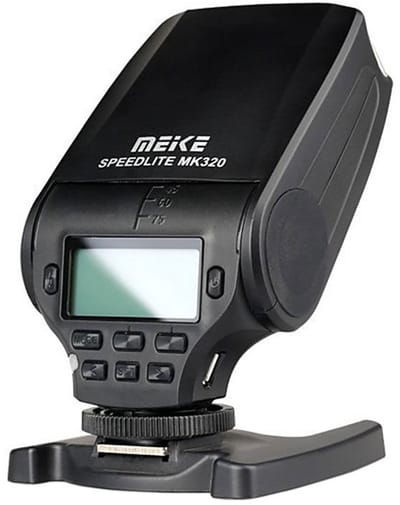 Meike MK320 speedlite flitser voor Nikon camera