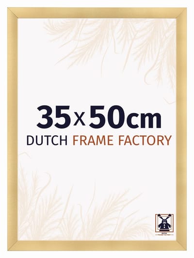 Fotolijst 35x50 cm - MDF - Goud Mat - Praag