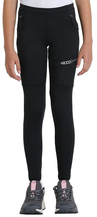 +8000 Monteba Leggings Zwart 12 Years Meisje