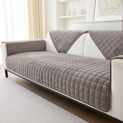 Unyqoos ® Zachte Flanellen Sofa Overtrek voor Comfortabel en Stijlvol Woonkamerinterieur