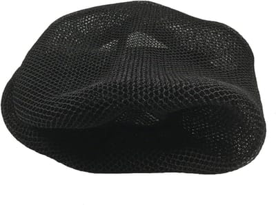 Motorfiets Zadelkussen - Mesh Comfort - Langere Ritten - Ademende Structuur - 300g - Zwart