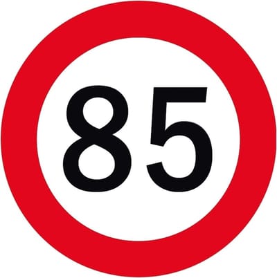 Bierviltjes 85 jaar - onderzetters