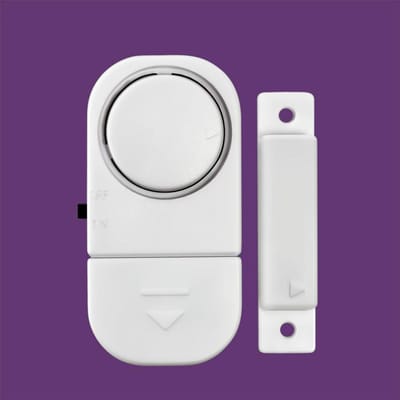 Beveiliging Draadloos huisraam Deur Inbraakbeveiliging Alarmsysteem Magnetische sensor voor huisbeveiliging gray
