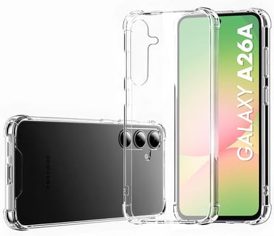 Geschikt voor Samsung Galaxy A26 Back Cover – Schokbestendig & Transparant Hoesje – Epicmobile