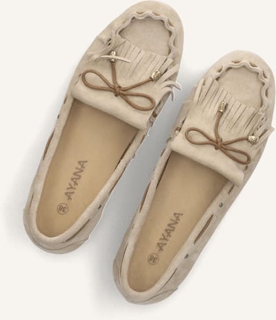 AYANA 12691 Mocassins Dames - Instappers - Beige - Maat 37