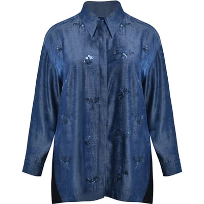 Dameshemd met lange mouwen Mat Fashion