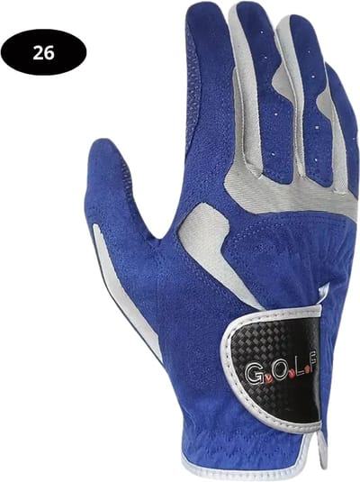 Nivard Golfhandschoenen - Golf Accessoires - Handschoen AntiSlip - Heren - Rechts - Blauw - Maat XL