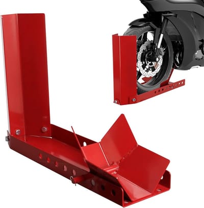 Motorfiets Voorwielklem voor Aanhanger - Instelbare Transportstandaard - 3 Stuks