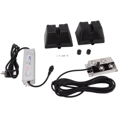 Machine à brouillard à ultrasons à 4 têtes 150 W DC 45 à 48 V 3,4 A IP67 Brumisateur sensible pour