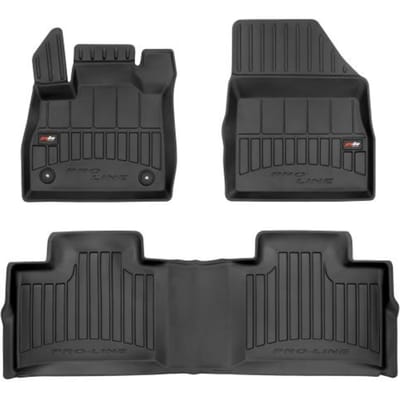 Frogum - Renault Espace V vanaf 2014 - Rubberen automatten 3D - TPE Materiaal - 6 cm Hoge Rand - Geurloos