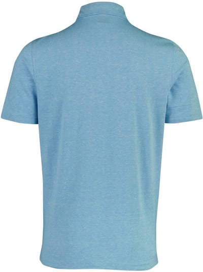 Poloshirt Bugatti blauw gemêleerd normale fit
