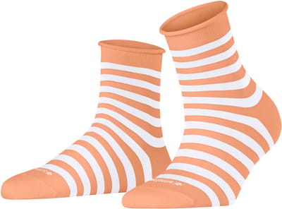 Burlington Swansea drukvrije rolrand katoen sokken dames orange - maat 36-41