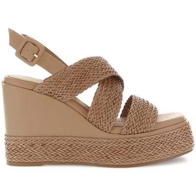 Sandalen met sleehak Café Noir C1GG9702