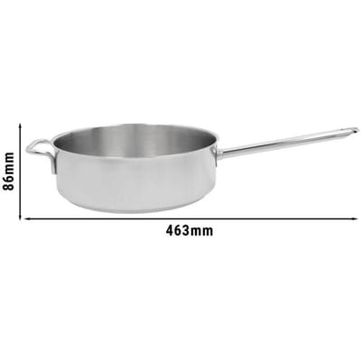 DEMEYERE APOLLO 7 - Sauteerpan zonder deksel - Ø 240mm - RVS