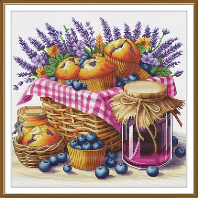 Borduurpakket Nova Sloboda - Sweet Aroma - Zoet Aroma