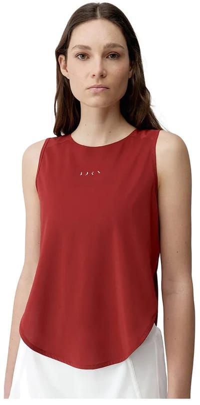 Born Living Yoga Caliope Mouwloos T-shirt Rood S Vrouw