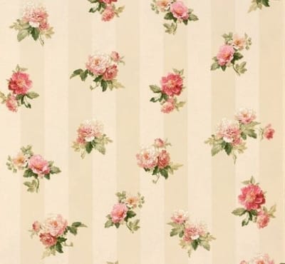 Bloemen Behang Crème Roze Glitter – A.S. Création Romantica 30447-3 – Romantisch Vliesbehang