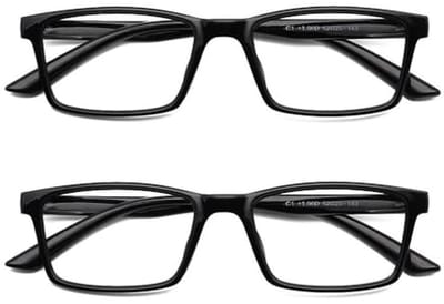 Flexibele Leesbril met Blauwlichtfilter (2-pack) - Ideaal voor Comфортabel Lezen zonder Oogvermoeidheid
