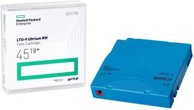 HPE LTO Ultrium 9 - back-up data tape - 18TB / 45TB Q2079A