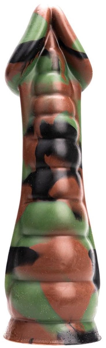 Kiotos Revolt - Dildo Fantasie - Green Army - Nr. 16 - 21,5 x 6 cm