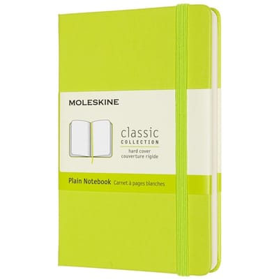 Moleskine Classic Notitieboek - Pocket - Hardcover - Blanco - Citroen Groen