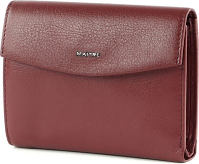 Maître Portemonnee Leisel Dawina Purse MV9F Darkred Rood