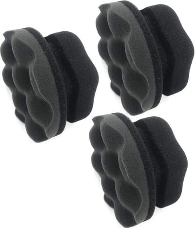 Set van 3 Band Dressing Applicators met Hex Grip voor Glanzend en Schoon Resultaat