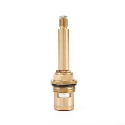 Dailygoods- Warmwaterklep 100% Kwaliteit - Koperen Behuizing - Bronzen Klepkern - Duurzaam - Slijtvast - Maat 75 mm - Kraanonderdeel