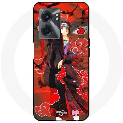 Coque Realme V23 Demon Slayer Kimetsu no Yaiba Itachi Uchiha front rouge - Maniacase
