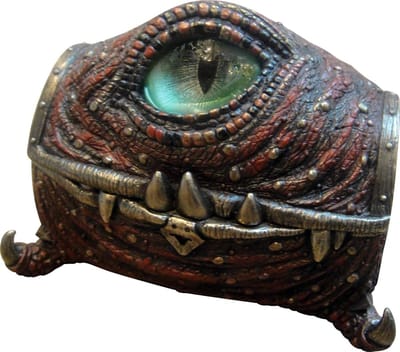Draken Trinket Box - Opbergdoosje Decoratie - Spullen Opbergen - Handgeschilderd Design - 16.5 cm - Rood