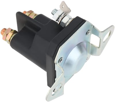 Dailygoods- Starter Solenoïde 12V - Compatibel met Westwood/Countax - Afmetingen 63,3 mm x 75,8 mm - Onderdeelnummer 1530 - Eenvoudige vervanging - Metaal/Kunststof - Startrelais