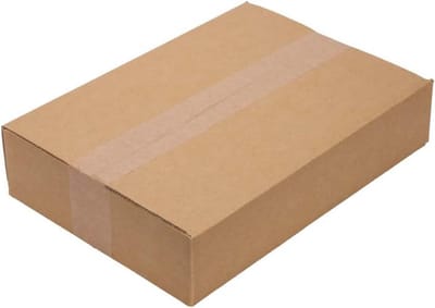 Verzenddozen - Verzenddoos Goederenpost - Veilig Verzenden - Duurzaam Golfkarton - 350 x 250 x 80 mm - Bruin