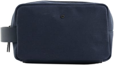 Ted Baker toilettas Corrbet Canvas Stud Detail Washbag Dk - Blue donkerblauw