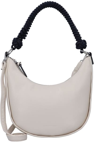 TOM TAILOR Schoudertas Alanis Hobo Bag Cream White Crème