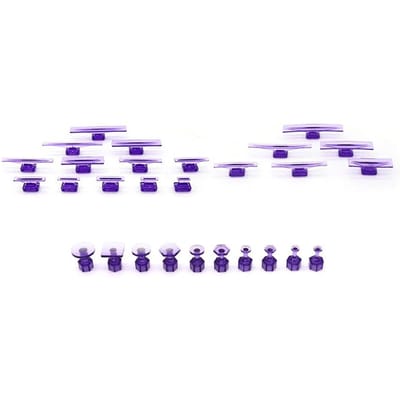 28 Stuks Auto Tabs Deuklifter Deuktrekker Kit Deukverwijderingsgereedschap Set