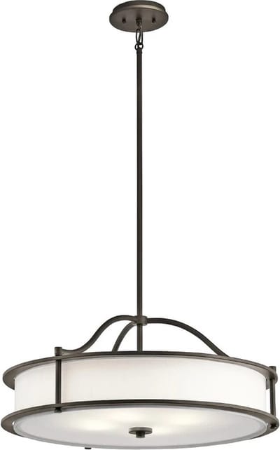 Kichler LED Kroonluchter | 4X E27 Max 60W | Dimbaar | Olde Bronze