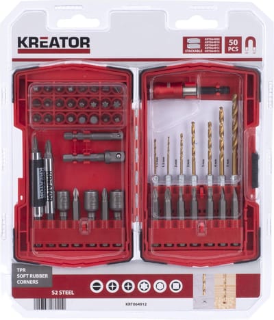 Kreator KRT064912 Boorset - 50 stuks