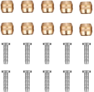 Dailygoods- Reminsert - 10 Sets - Geschikt voor BH90/BH59 - Hoge Precisie - Roestbescherming - Eenvoudige Installatie - Duurzaam Gebruik - Remconnector