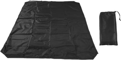 Dailygoods- Dakdakklep Waterdicht - Verstelbare Trekkoordafdichting - Compact en Draagbaar - Verbeterde Veiligheidsvoorzieningen - 210D Oxford Doek - 170x145cm - Bagagedakhoes