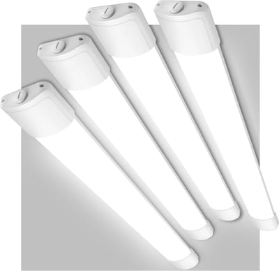 Oraymin 4x LED Kelderverlichting 60 cm 20W - Waterdichte TL Armatuur IP66 - 2200LM - Koppelbaar