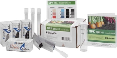 Bodemtestkit - N-P-K Analyse - Plantenverzorging - Tot 50 Tests - pH 4.0-9.0