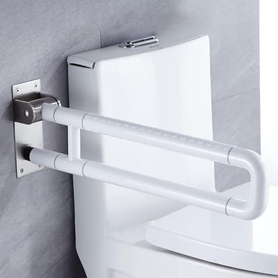 Opvouwbare toiletsteun roestvrij staal antislip 300 kg