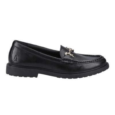 Hush Puppies Dames Verity Snaffle Detail Instappers (Zwart)