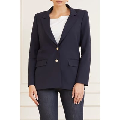 GUESS Marciano By  Magda Blazer Smart Blue Multi Taglia: 36 | Blazers Outlet | Donna | Blu
