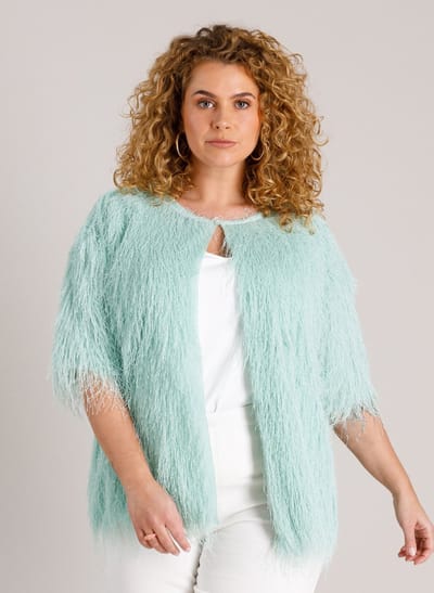 YEST CURVE Leandra Cover ups - Pastel Green - maat X-0(44)