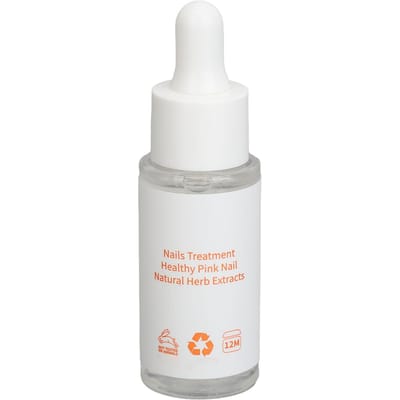 Nagelherstelbehandeling Oplossing Kruiden Zacht Nagengroei Versterkend Serum voor Vingernagels white