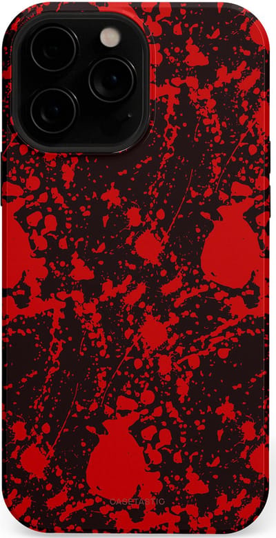 Casetastic Hoesje Geschikt voor Apple iPhone 13 Pro Max Magsafe - Stijlvolle Beschermende Duo-layer Case - In de schaduw van bloed